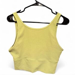 Lululemon Bright Green Power Pivot tank